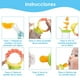 thumbnail image 4 of Contenedor de Alimentos para Bebé HomeChi Rosa con Chupete Mordedera y 2 Cucharas, 4 of 8