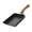 Black, variant on Aluminum Kitchen Fry Pan Cookware Rectangular 5"x7" Pink