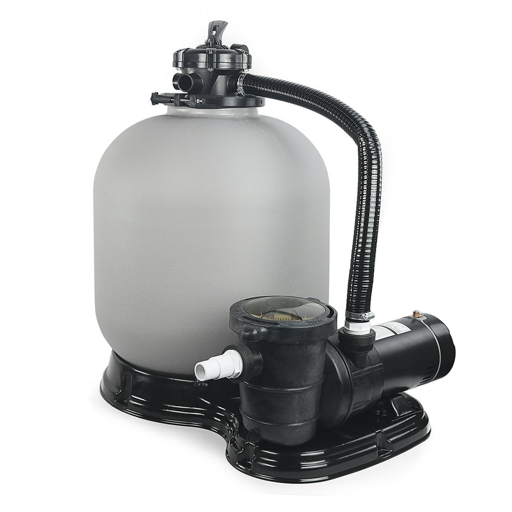 XtremepowerUS 1.5HP Aboveground Pool Pump with 19" inch 4500GPH Sand