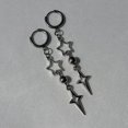 thumbnail image 4 of BQBQERT Trendy Gothic Earrings Accessory Dangle Ear Studs Jewelry Gothic Ear Pendant for Daily Wear Dates Parties, 4 of 11