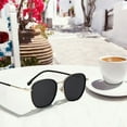 thumbnail image 4 of High-end anti-ultraviolet polarizer fashion trend sunglasses, made of TR, metal, TAC - black, 4 of 5