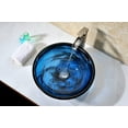 thumbnail image 2 of ANZZI Thalu Series Deco-Glass Vessel Sink in Sapphire Wisp, 2 of 12