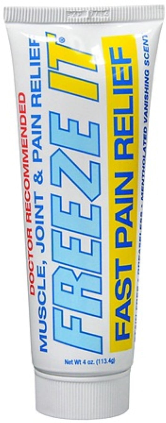Freeze It Advanced Therapy Gel 4 oz (Pack of 4)
