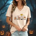 thumbnail image 2 of Women's T Shirt Short Sleeve Top Daily Tunic Blouse Gift Tops Tunic Blouse Graphic Blouse Casual Basic Tee, 2 of 5