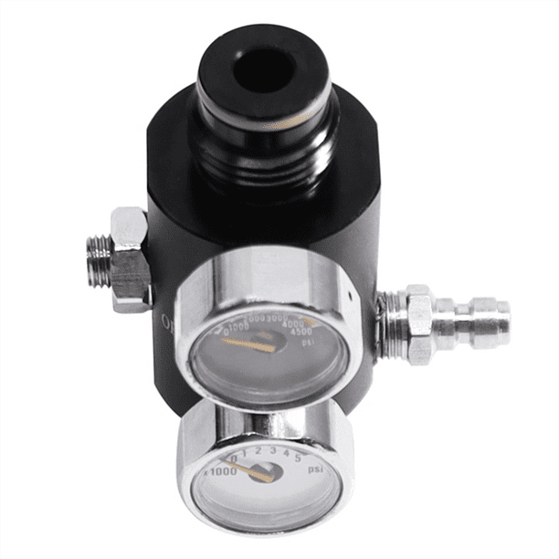 Dual Gauge Pressure Regulator Valvula Reguladora Pneumatic Air Valve