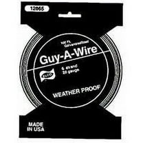 20-Gauge Galvanized Wire, 100-Ft.