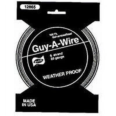 20-Gauge Galvanized Wire, 100-Ft.