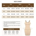 thumbnail image 6 of MANIFIQUE Women's Tummy Control Shapewear Square Neck Seamless 360° Smoothing Slip Dress, 6 of 6