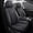 Black & Grey, variant on LINGVIDO Gray Car Seat Cover - Front Set Interior Coverage with Leather Seat Covers for Cars, Trucks & SUVs - Automotive Seat Covers & Accessories.,(TIANZHU 01)