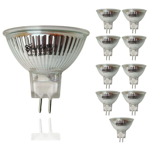 Sterl Lighting Pack of 10 MR16 Clear Landscape Lighting With UV Front