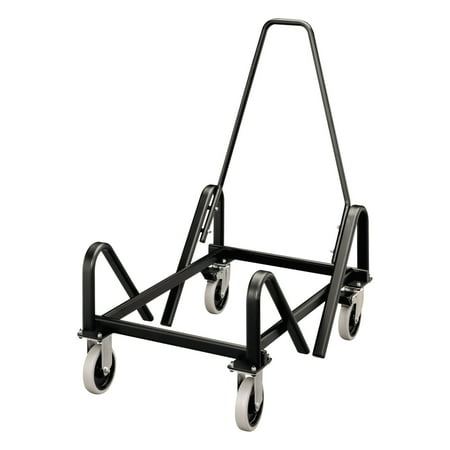 HON Olson Stacker Series Cart, 21-3/8 x 35-1/2 x 37, Black