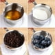 thumbnail image 4 of Cacerola de acero inoxidable, minicacerola de acero inoxidable 304 para cocina casera, minicacerola antiadherente portátil para café turco, calentar salsa o leche, derretir mantequilla o chocolate (6,, 4 of 7