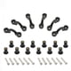 thumbnail image 1 of Mantenga el buceo 6 PCS Kayak Deck Hebilla Tornillos de acero inoxidable Bucles montados Piezas de repuesto Lazo de los accesorios para kayaks Methold OD002534-00B, 1 of 6
