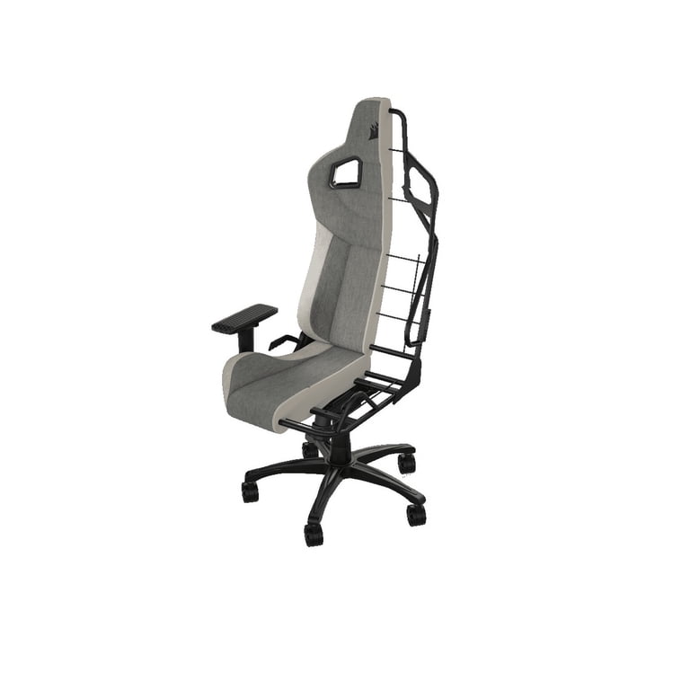 Corsair T3 Rush Gaming Chair (Fabric Grey/White) - Walmart.com