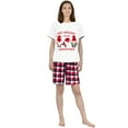 thumbnail image 4 of Just Hanging With My Gnomies Merry Christmas Family Matching Pajama Short Set(9-10Y,Kid), 4 of 7