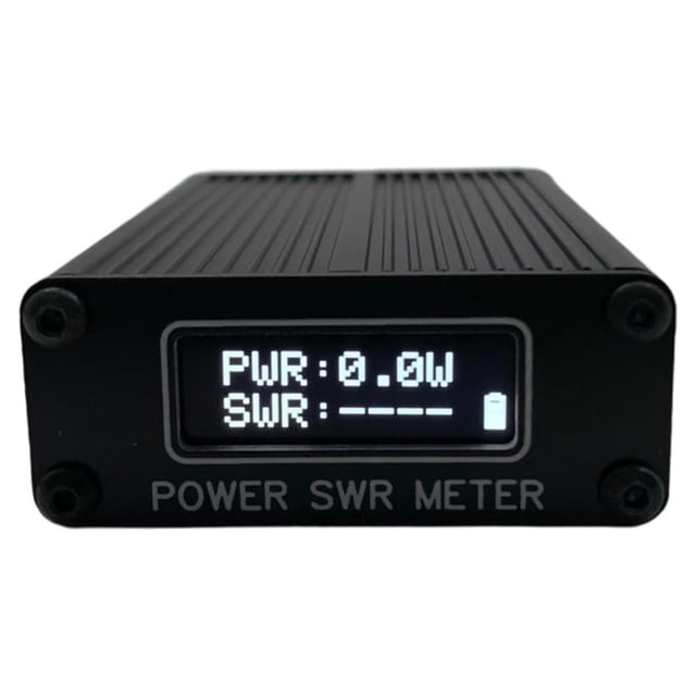 1.6MHz-30MHz 0.1W-11W QRP SWR Medidor de ondas estacionarias de onda corta SWR portátil