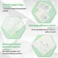 thumbnail image 4 of PH 60Pcs Peel Self Seal Flat Glassine Wax Paper Bags White Self Adhesive Paper Bags for Snacks Cookies Nuts Coffee Beans Candies Beads 4.72x3.27inches White DIY, 4 of 9