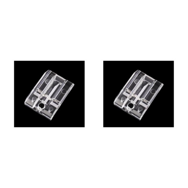 Paquete de 2 piezas de herramientas de costura Inteprter con cremallera invisible plata
