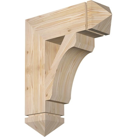 

Ekena Millwork 5 1/2 W x 20 D x 24 H Legacy Arts & Crafts Smooth Bracket Douglas Fir