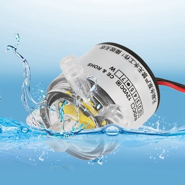 12V DC 6W Mini Brushless Zlwb-12 Small Pump 5 Gallon Water Dispenser 12V Circulation Pump Water Pump White For Water Circulation System