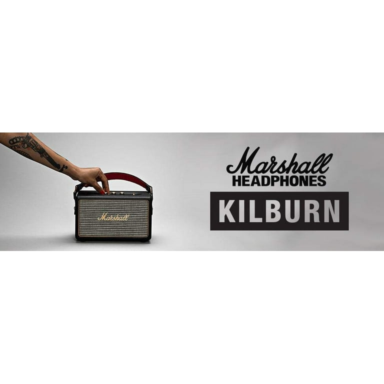 Marshall Kilburn Portable Bluetooth Speaker, Black (4091189) Brand