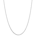 thumbnail image 1 of Leslie's 14K White Gold .8 mm Box Chain (Weight: 2.27 Grams, Length: 18 Inches), 1 of 4