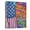 American Flag and White House, variant on Haosy Hardcover 3 Ring Binder 1.5 Inch Ring Decorative Binder Organizer for Home School Office, American Flag and White House