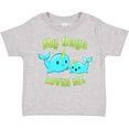 thumbnail image 3 of Inktastic My Yaya Loves Me- Cute Narwhal Boys or Girls Toddler T-Shirt, 3 of 5