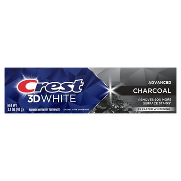 Crest 3D White Whitening Toothpaste - Charcoal - 3.3 oz Packaging may vary