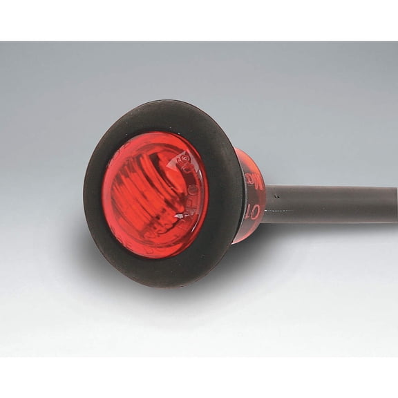 Maxxima M09300R Red 3/4" Round Combination Clearance Clearance Marker Light