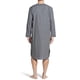 thumbnail image 3 of Men's Cotton Islamic Sleepwear V-Neck Loose Kaftan Pajamas Nightgown Gift for Dad, 3 of 5