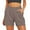 Coffee, variant on Women's Casual Summer Shorts High Waisted Soft Athletic Drawstring Comfortable Loose Fit with Pockets for Daily Wear