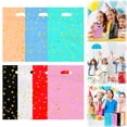 thumbnail image 2 of Eguiwyn 10PCS Star Party Favor Loot Bags for Birthday Graduation Baby Shower Christmas New Year and Easter Holiday, Decorative Gift Wrap Treat Bags,Red 24*16cm, 2 of 9