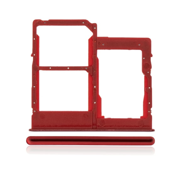 Replacement Dual Sim Card Tray Compatible For Samsung Galaxy A31 (A315 / 2020) (Prism Crush Red)