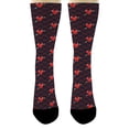 thumbnail image 4 of ThisWear Mens Valentines Gifts Arrow Heart Sock Girlfriend Gifts Boyfriend Gifts 1-Pair Novelty Crew Socks, 4 of 5