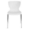 thumbnail image 3 of Lowell Contemporary Design Gray Plastic Stack Chair, 3 of 9
