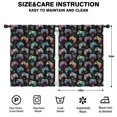 thumbnail image 2 of Blackout Kids Curtains,Game Controller Black Patternx Children's Insulated Curtains Set Of 2,Bedroom Essentials,Toddler Room Decor 42"x54", 2 of 5