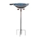 thumbnail image 1 of Comedero para pájaros con estaca de metal, cuenco para baño de pájaros para jardín, ideal para amantes de y patio trasero., 1 of 9