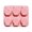 Pink, variant on Yammee Chocolate Molds Candy Molds Fish Shaped Baking Molds Silicone Fondant Moulds Silicone Material for DIY Cake Decorating
