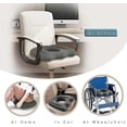 thumbnail image 4 of Seat Pillow Hemorrhoid Tailbone Cushion 45,5*39*11cm Chair Seat Cushion Pressure Pain Relief For Coccyx, Sciatica, Pelvic Floor, Perineal Surgery, 4 of 5