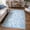 Blue, variant on Lahome Decor 2'x8' Pink Floral Kitchen Rug,2x8ft Runner Rugs for Hallways, Non-Slip Washable Rugs Stain Resistant Boho Low-Pile Runner Rug Rubber Backing for Bathroom Bedroom,Beige
