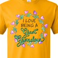 thumbnail image 4 of Inktastic I Love Being a Great Grandma- Circle of Hearts T-Shirt, 4 of 5