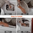thumbnail image 5 of WE03X23881 Dryer Lint Screen Filter Assembly Replacement for Hotpoint HTX21EASK0WW HTX24EASK0WS HTX24EASK0WW ELECTRIC DRYER and HTX21PASK0WW HTX24GASK0WS DRYER, 5 of 6