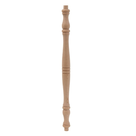 10.83x0.71 Inch Unfinished Wood Spindles Baluster for Home Decoration Crafts