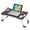 Black, variant on Folding Lap Desk, 23 Inch Portable Wood Black Laptop Bed Desk Lap Desk with Cup Holder, for Working Reading Writing, Eating, Watching Movies for Bed Sofa Couch Floor-Black-ZD01