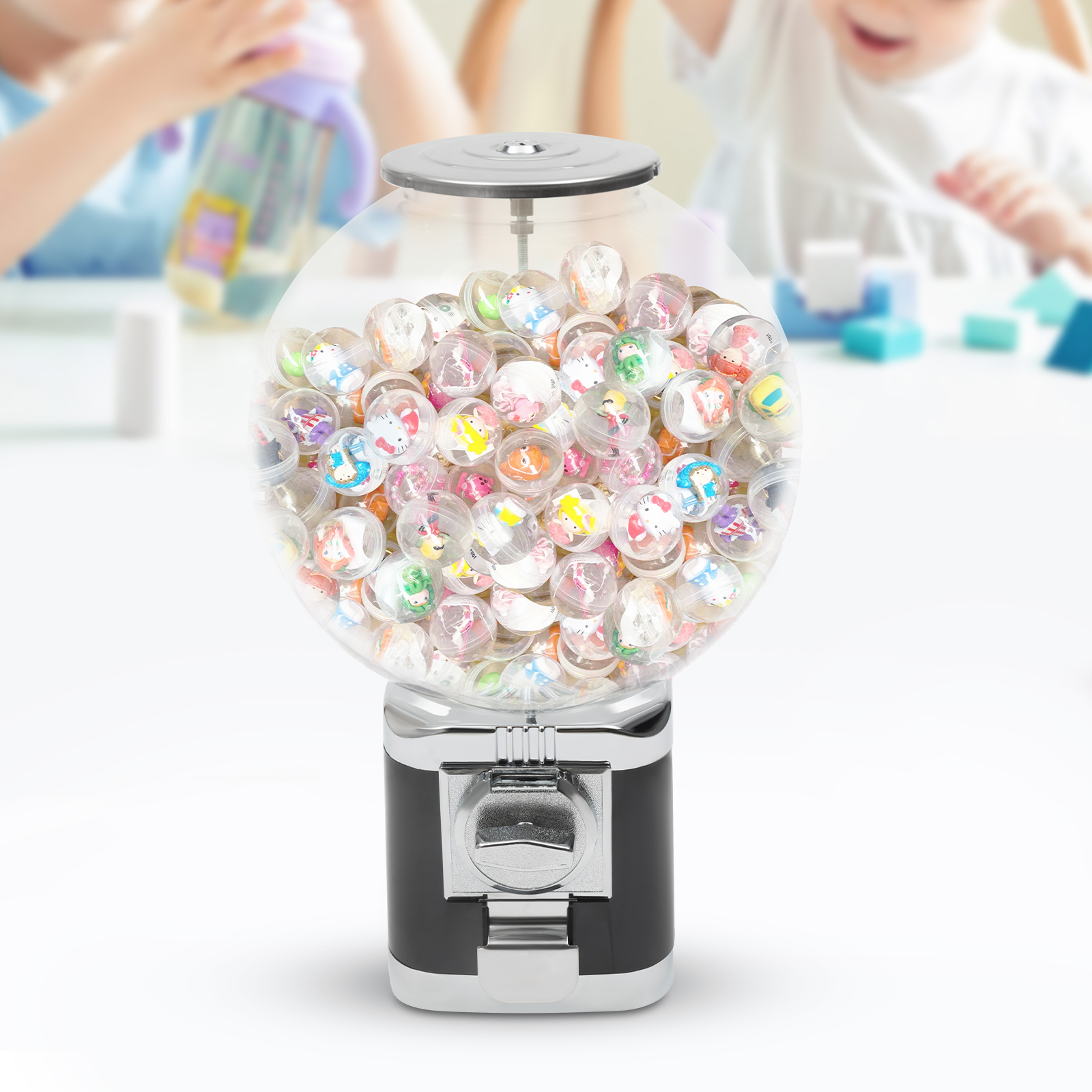 Gumball Candy Dispenser Bubble Gumball Capsule Ball Toy Bulk Vending Machine