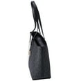 thumbnail image 2 of Michael Kors Jet Set Travel Medium Zip Top Tote Black Multi MK Signature, 2 of 6