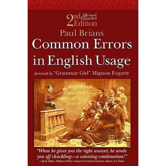 Pre-Owned Common Errors in English Usage (Paperback) 1590282078 9781590282076