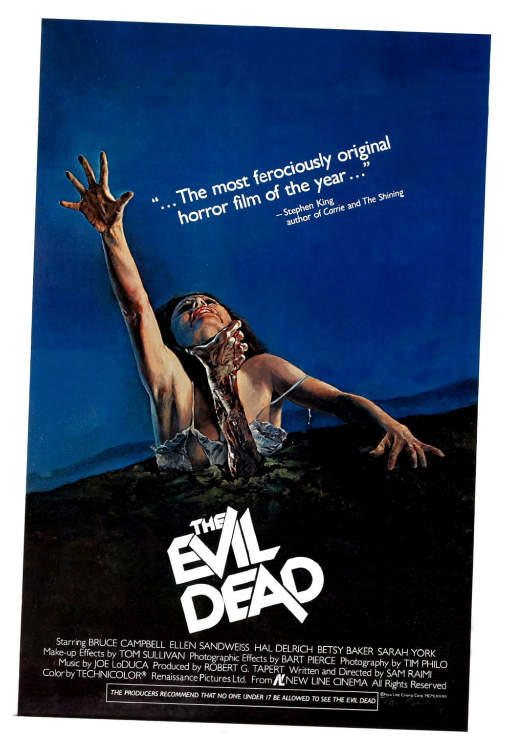 Evil Dead Film Poster Print