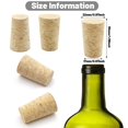 thumbnail image 2 of Paquete de 30 tapones de corcho de madera Tapones de corcho de vino en blanco cónicos Tapones de cerveza de vino Reemplazo de corcho de madera natural a prueba de fugas. Afortunado Sencillez, 2 of 5